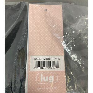 Lug Midnight Black Toiletry Case - Compact, Hanging, Zippered Travel Organizer